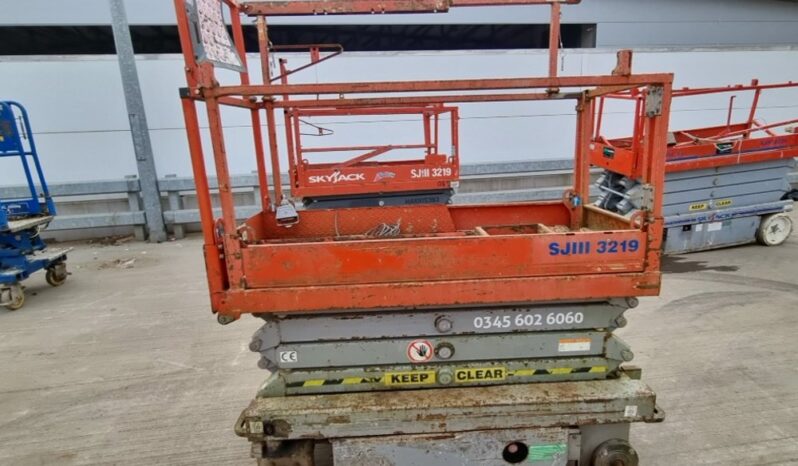 2011 SkyJack SJ3219 Manlifts For Auction: Leeds -27th, 28th, 29th, 30th November 24 @ 8:00am full