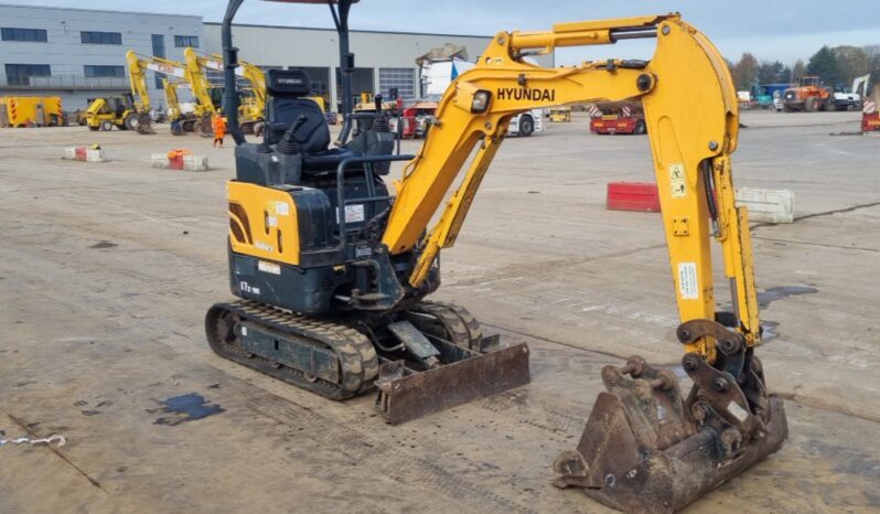 2016 Hyundai R17Z-9A Mini Excavators For Auction: Leeds -27th, 28th, 29th, 30th November 24 @ 8:00am full