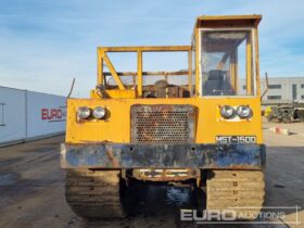 Morooka MST1500 Tracked Dumpers For Auction: Leeds -27th, 28th, 29th, 30th November 24 @ 8:00am full