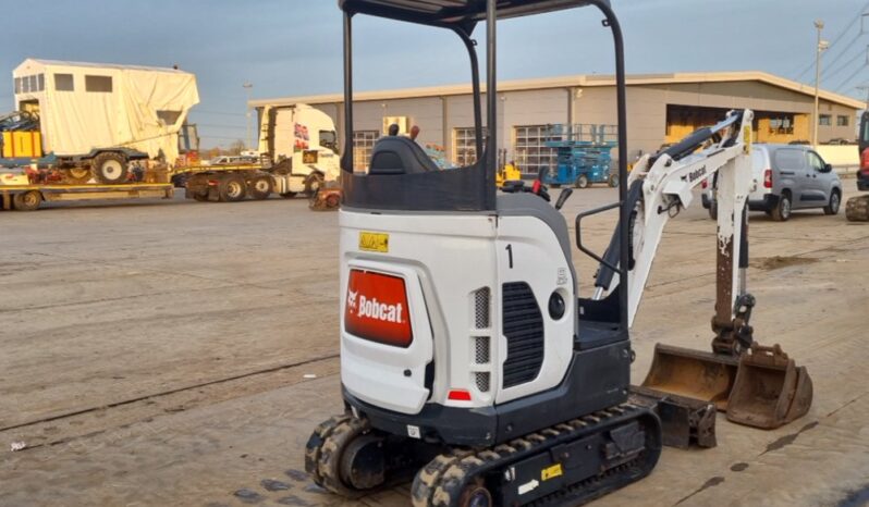 2022 Bobcat E17Z Mini Excavators For Auction: Leeds -27th, 28th, 29th, 30th November 24 @ 8:00am full