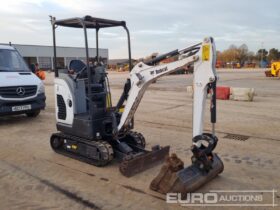 2022 Bobcat E17Z Mini Excavators For Auction: Leeds -27th, 28th, 29th, 30th November 24 @ 8:00am full