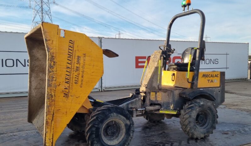 2019 Mecalac TA3H Site Dumpers For Auction: Leeds -27th, 28th, 29th, 30th November 24 @ 8:00am full