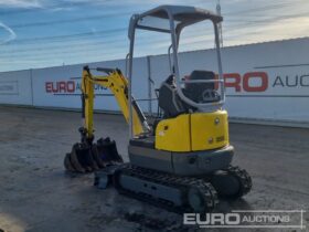 2019 Wacker Neuson EZ17 Mini Excavators For Auction: Leeds -27th, 28th, 29th, 30th November 24 @ 8:00am full