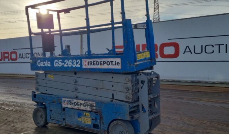 Genie GS2632 Manlifts For Auction: Leeds -27th, 28th, 29th, 30th November 24 @ 8:00am full