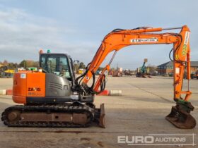 2017 Hitachi ZX85USB-5A 6 Ton+ Excavators For Auction: Leeds -27th, 28th, 29th, 30th November 24 @ 8:00am full