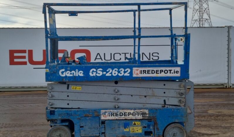 Genie GS2632 Manlifts For Auction: Leeds -27th, 28th, 29th, 30th November 24 @ 8:00am full