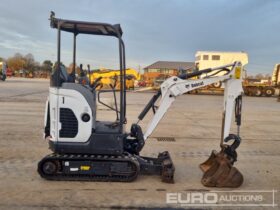 2022 Bobcat E17Z Mini Excavators For Auction: Leeds -27th, 28th, 29th, 30th November 24 @ 8:00am full