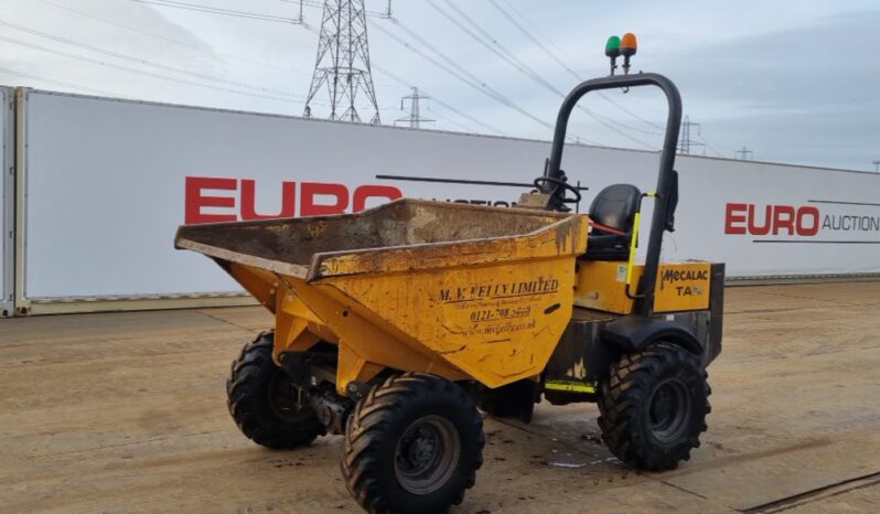 2020 Mecalac TA3H Site Dumpers For Auction: Leeds -27th, 28th, 29th, 30th November 24 @ 8:00am