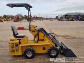 Unused 2024 Captok CK80 Skidsteer Loaders For Auction: Leeds -27th, 28th, 29th, 30th November 24 @ 8:00am full