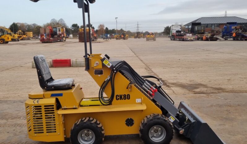 Unused 2024 Captok CK80 Skidsteer Loaders For Auction: Leeds -27th, 28th, 29th, 30th November 24 @ 8:00am full