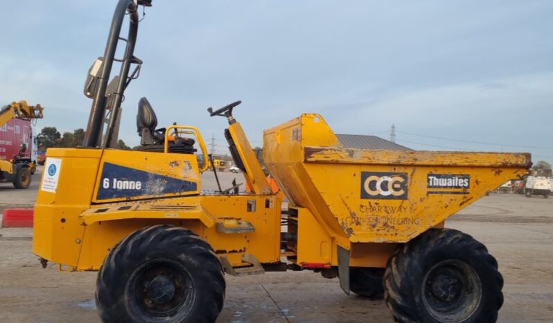 2017 Thwaites 6 Ton Site Dumpers For Auction: Leeds -27th, 28th, 29th, 30th November 24 @ 8:00am full