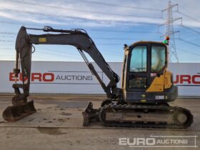 2017 Volvo ECR88D 6 Ton+ Excavators For Auction: Leeds -27th, 28th, 29th, 30th November 24 @ 8:00am full