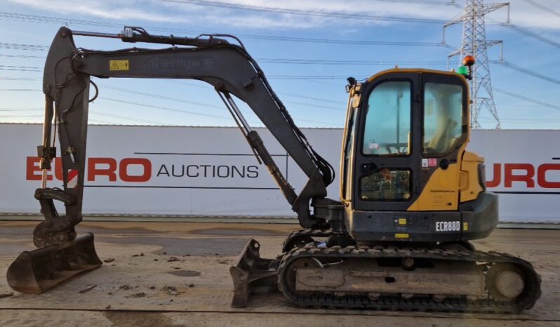 2017 Volvo ECR88D 6 Ton+ Excavators For Auction: Leeds -27th, 28th, 29th, 30th November 24 @ 8:00am full