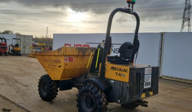 2020 Mecalac TA3H Site Dumpers For Auction: Leeds -27th, 28th, 29th, 30th November 24 @ 8:00am full