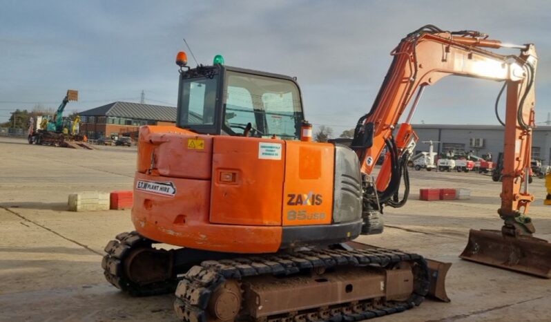 2017 Hitachi ZX85USB-5A 6 Ton+ Excavators For Auction: Leeds -27th, 28th, 29th, 30th November 24 @ 8:00am full