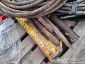 JCB Hydraulic Hand Held Breaker (3 of), Hoses, Various Chisels Asphalt / Concrete Equipment For Auction: Leeds -27th, 28th, 29th, 30th November 24 @ 8:00am full