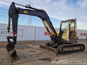 2017 Volvo ECR88D 6 Ton+ Excavators For Auction: Leeds -27th, 28th, 29th, 30th November 24 @ 8:00am