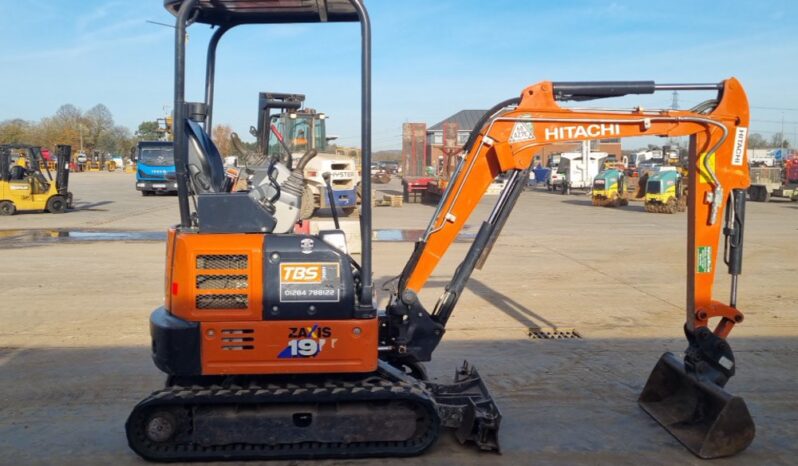 2020 Hitachi ZX19U-6 YR Mini Excavators For Auction: Leeds -27th, 28th, 29th, 30th November 24 @ 8:00am full