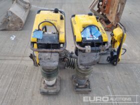 Wacker Neuson Petrol Trench Compactor (4 of), (Spares) Asphalt / Concrete Equipment For Auction: Leeds -27th, 28th, 29th, 30th November 24 @ 8:00am full