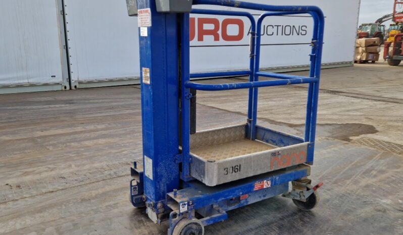 2016 Power Towers Nano Manlifts For Auction: Leeds -27th, 28th, 29th, 30th November 24 @ 8:00am