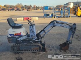 Kubota KX-005 Mini Excavators For Auction: Leeds -27th, 28th, 29th, 30th November 24 @ 8:00am full