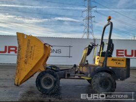 2019 Mecalac TA3H Site Dumpers For Auction: Leeds -27th, 28th, 29th, 30th November 24 @ 8:00am full