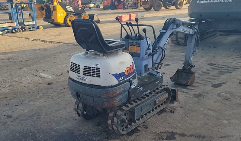 Kubota KX-005 Mini Excavators For Auction: Leeds -27th, 28th, 29th, 30th November 24 @ 8:00am full