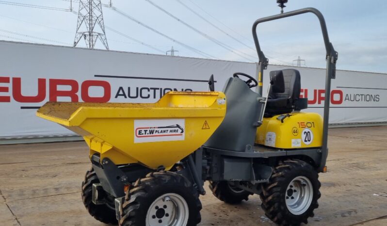 2022 Wacker Neuson 1501 Site Dumpers For Auction: Leeds -27th, 28th, 29th, 30th November 24 @ 8:00am