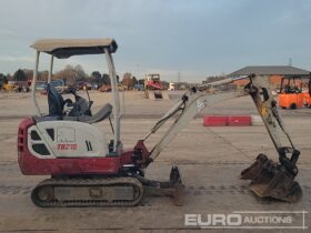 2015 Takeuchi TB216 Mini Excavators For Auction: Leeds -27th, 28th, 29th, 30th November 24 @ 8:00am full