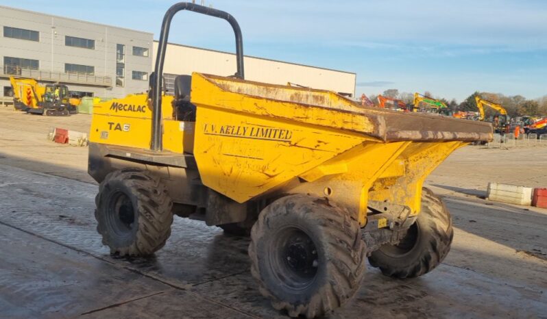 2018 Mecalac TA6 Site Dumpers For Auction: Leeds -27th, 28th, 29th, 30th November 24 @ 8:00am full