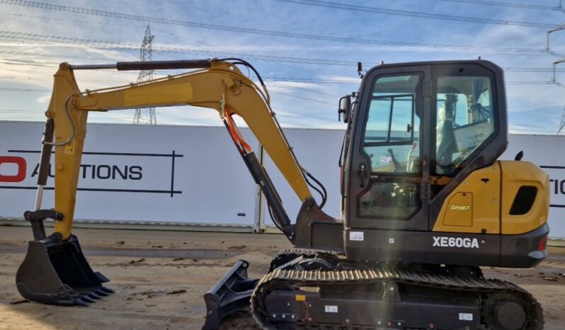 Unused 2024 XCMG EX60GA 6 Ton+ Excavators For Auction: Leeds -27th, 28th, 29th, 30th November 24 @ 8:00am full