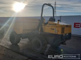 2018 Mecalac TA6 Site Dumpers For Auction: Leeds -27th, 28th, 29th, 30th November 24 @ 8:00am full