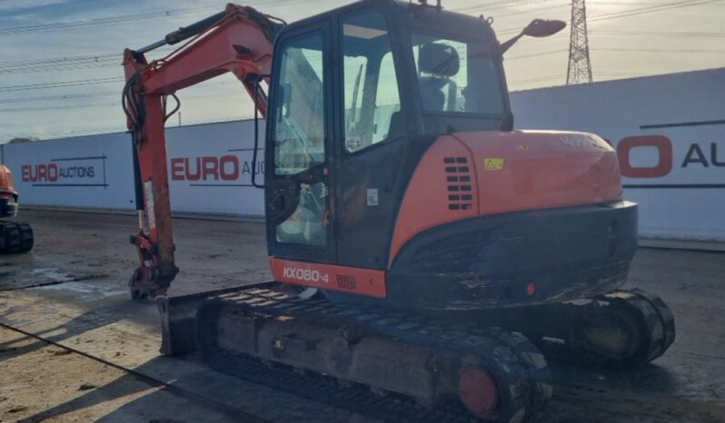 2016 Kubota KX080-4 6 Ton+ Excavators For Auction: Leeds -27th, 28th, 29th, 30th November 24 @ 8:00am full