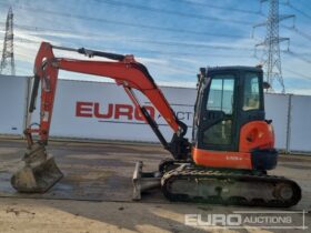 2018 Kubota U55-4 Mini Excavators For Auction: Leeds -27th, 28th, 29th, 30th November 24 @ 8:00am full