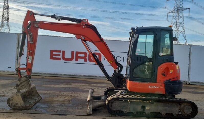 2018 Kubota U55-4 Mini Excavators For Auction: Leeds -27th, 28th, 29th, 30th November 24 @ 8:00am full