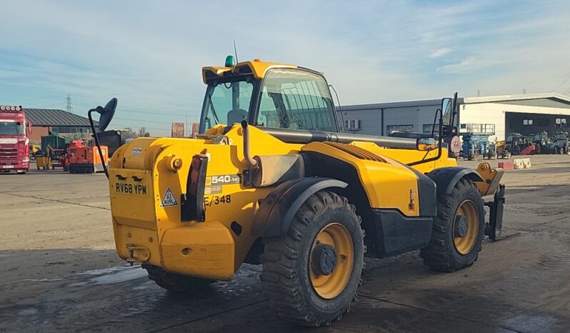 2018 JCB 540-140 Hi Viz Telehandlers For Auction: Leeds -27th, 28th, 29th, 30th November 24 @ 8:00am full