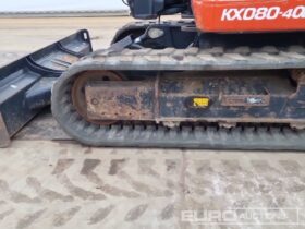 2020 Kubota KX080-4A2 6 Ton+ Excavators For Auction: Leeds -27th, 28th, 29th, 30th November 24 @ 8:00am full