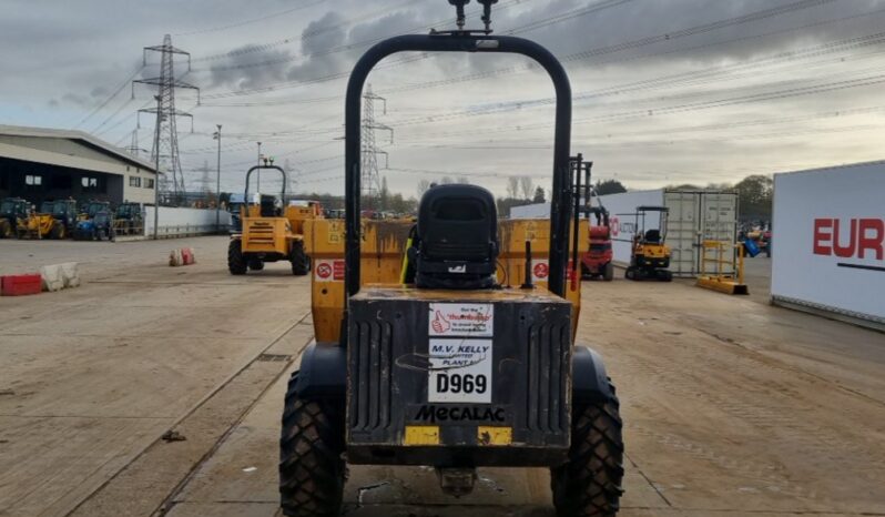 2020 Mecalac TA3H Site Dumpers For Auction: Leeds -27th, 28th, 29th, 30th November 24 @ 8:00am full