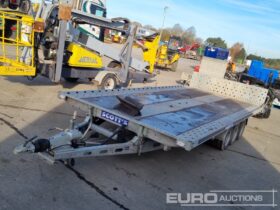 Indespension 3.5 Ton Plant Trailers For Auction: Leeds -27th, 28th, 29th, 30th November 24 @ 8:00am