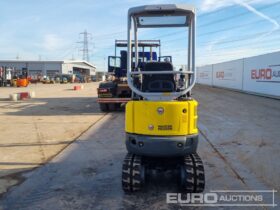 2019 Wacker Neuson EZ17 Mini Excavators For Auction: Leeds -27th, 28th, 29th, 30th November 24 @ 8:00am full