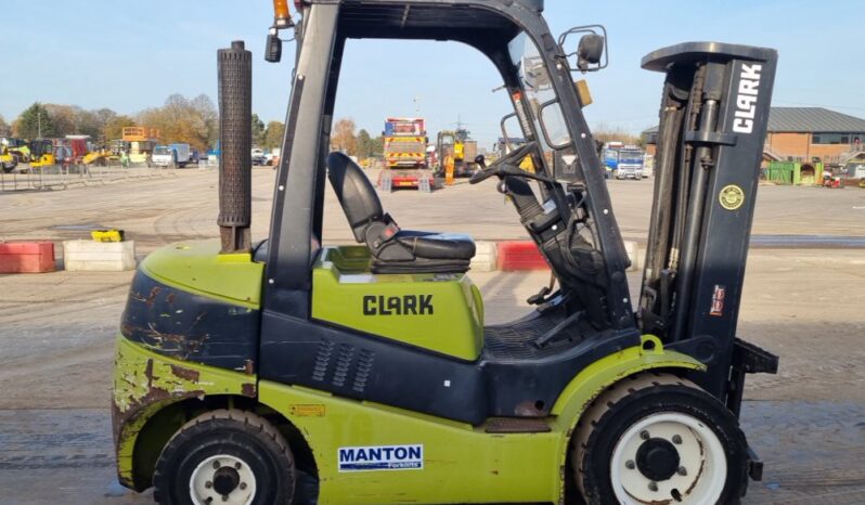 2015 Clark C30D Forklifts For Auction: Leeds -27th, 28th, 29th, 30th November 24 @ 8:00am full