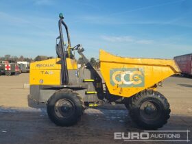 2018 Mecalac TA9 Site Dumpers For Auction: Leeds -27th, 28th, 29th, 30th November 24 @ 8:00am full