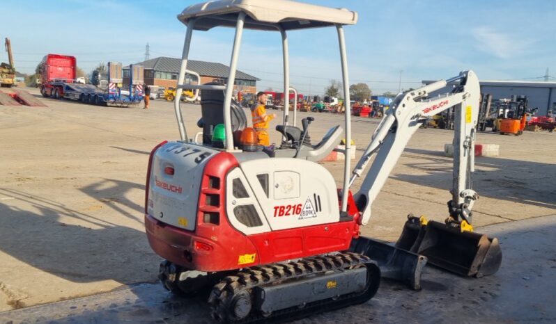 2022 Takeuchi TB216 Mini Excavators For Auction: Leeds -27th, 28th, 29th, 30th November 24 @ 8:00am full