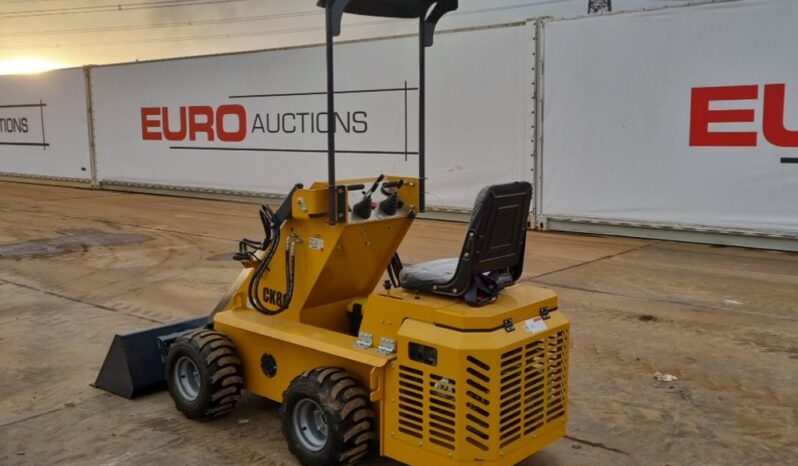 Unused 2024 Captok CK80 Skidsteer Loaders For Auction: Leeds -27th, 28th, 29th, 30th November 24 @ 8:00am full