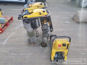 Wacker Neuson Petrol Trench Compactor (4 of), (Spares) Asphalt / Concrete Equipment For Auction: Leeds -27th, 28th, 29th, 30th November 24 @ 8:00am full