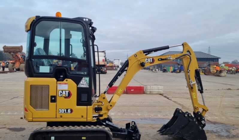 Unused CAT 301.6 Mini Excavators For Auction: Leeds -27th, 28th, 29th, 30th November 24 @ 8:00am full