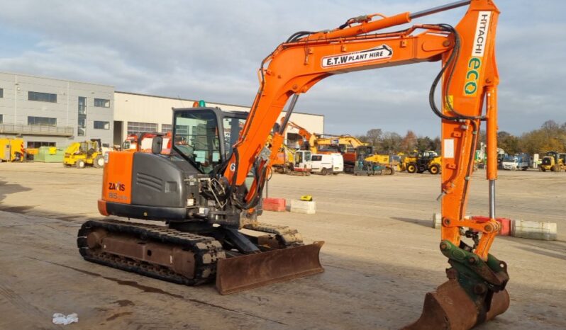 2017 Hitachi ZX85USB-5A 6 Ton+ Excavators For Auction: Leeds -27th, 28th, 29th, 30th November 24 @ 8:00am full