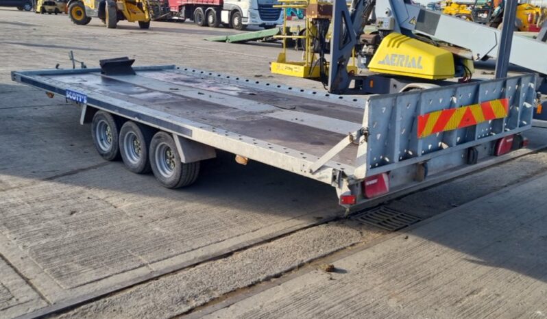 Indespension 3.5 Ton Plant Trailers For Auction: Leeds -27th, 28th, 29th, 30th November 24 @ 8:00am full