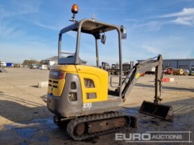 2018 Volvo EC15D Mini Excavators For Auction: Leeds -27th, 28th, 29th, 30th November 24 @ 8:00am full