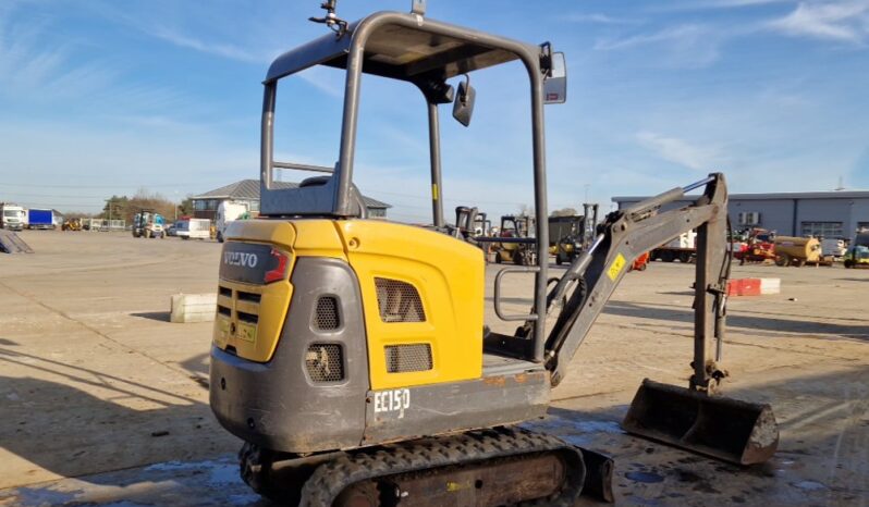 2018 Volvo EC15D Mini Excavators For Auction: Leeds -27th, 28th, 29th, 30th November 24 @ 8:00am full